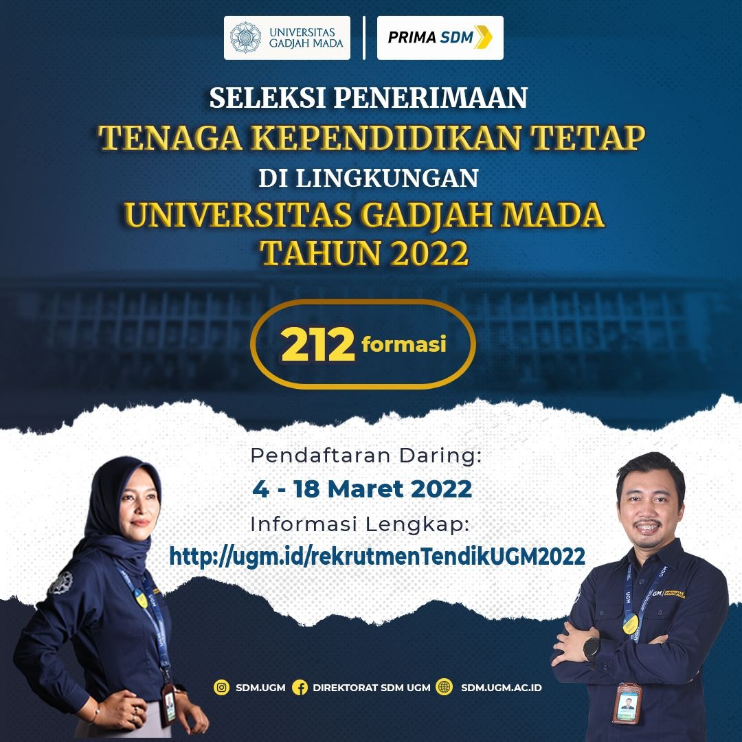 Seleksi Penerimaan Tenaga Kependidikan Tetap Di Lingkungan Universitas 