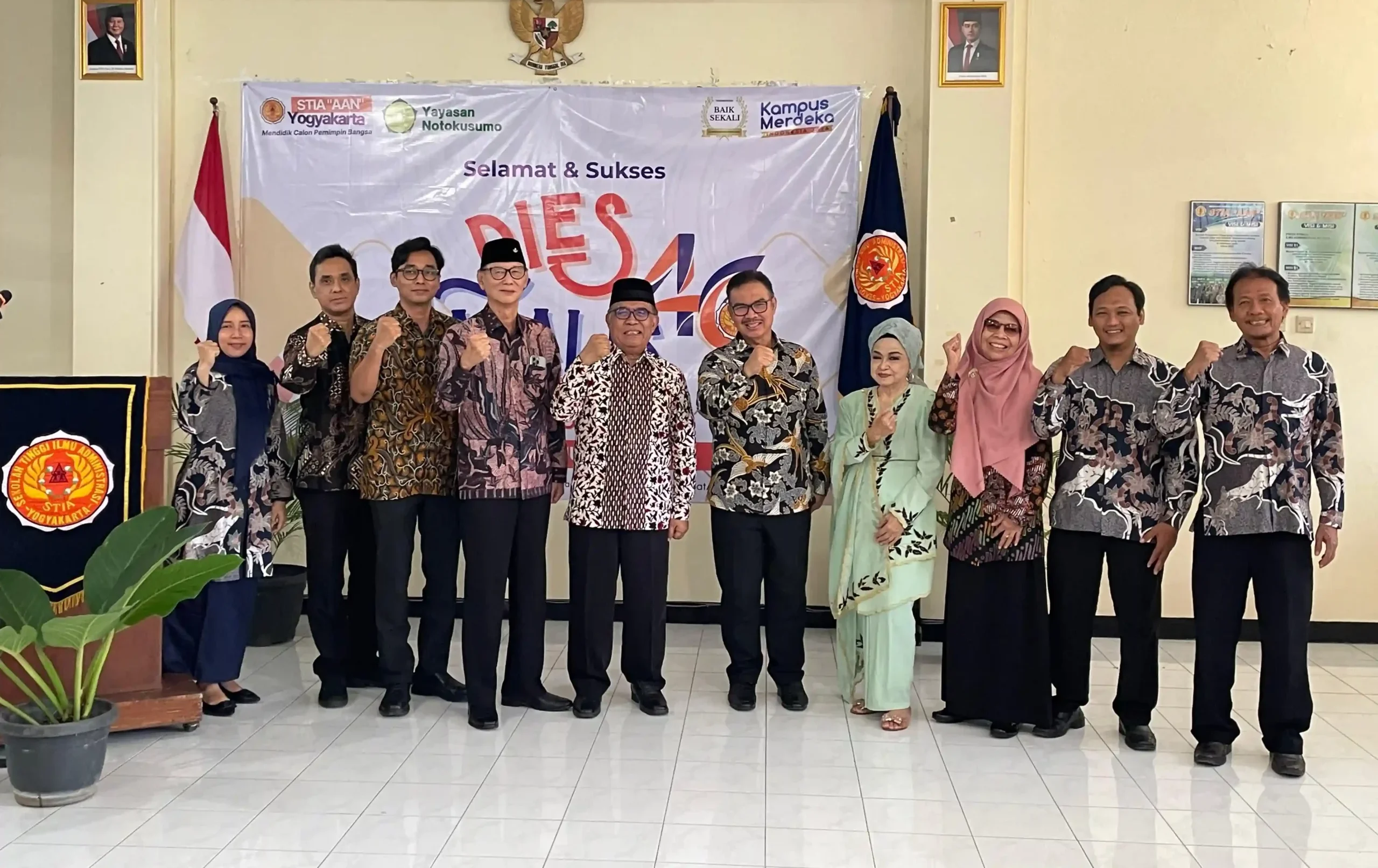 STIA AAN Yogyakarta Peringati Dies Natalis Ke-46 dengan Semangat Kolaborasi dan Inovasi